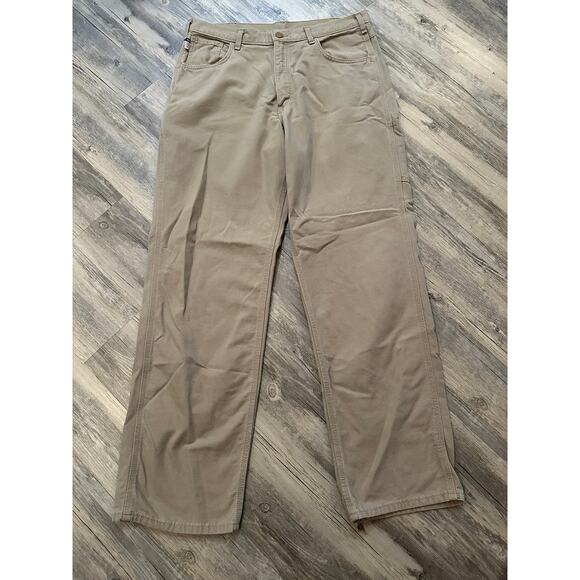 Carhartt FR 2112 Flame Resistant CAT 2 Work Pants Loose Fit Durable 36x34 - Picture 1 of 6